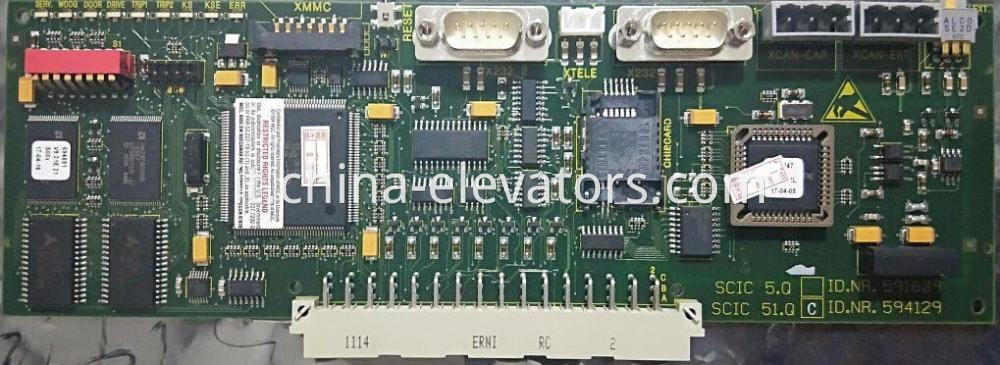 Schindler Elevator SCIC 51.Q Board 594129